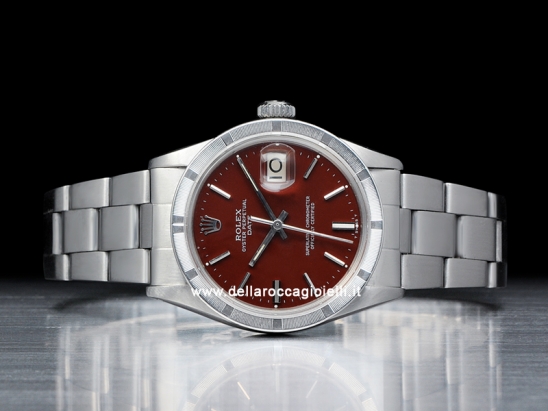 Rolex Date 34 Bordeaux  Watch  1501